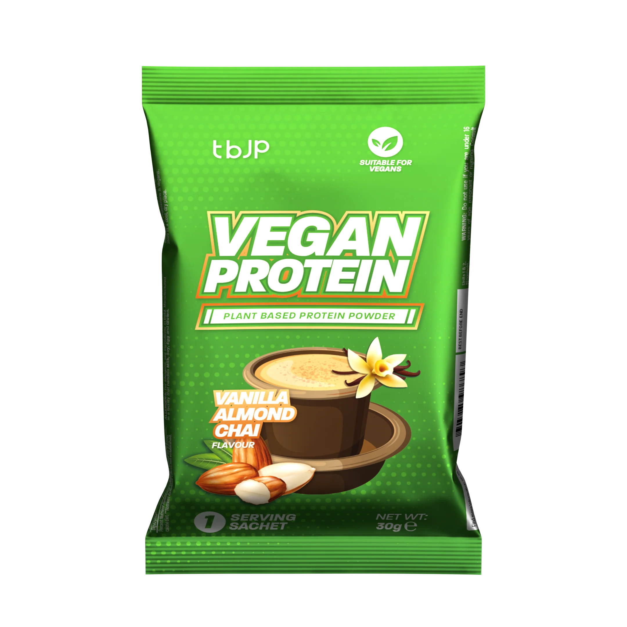 Vegan Protein Travel Sachet - 30g serving - Image 3