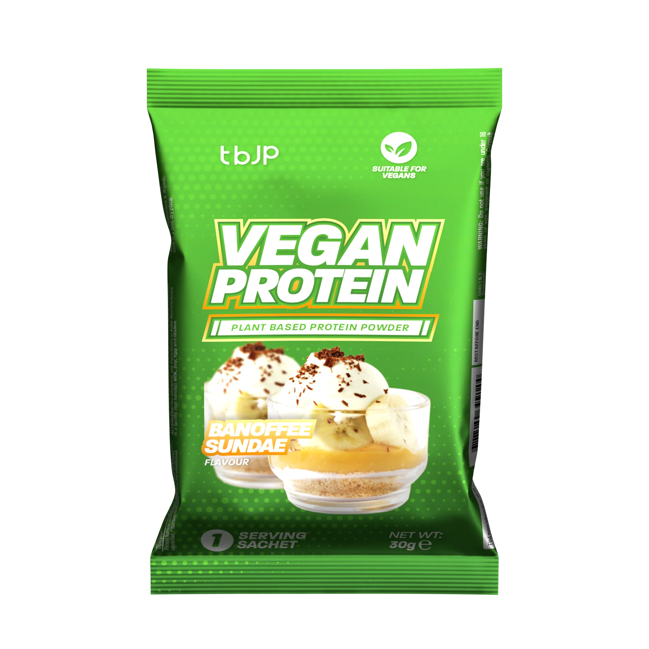 Vegan Protein Travel Sachet - 30g serving - Image 6