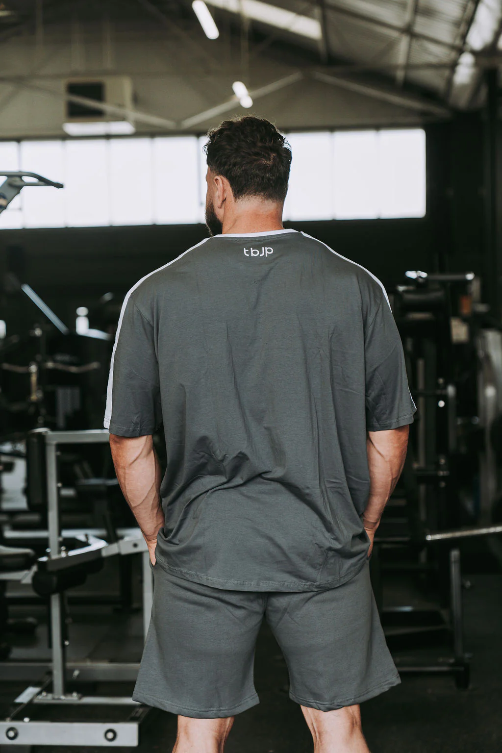 Do The Work Tshirt in Smokey Blue - Image 6