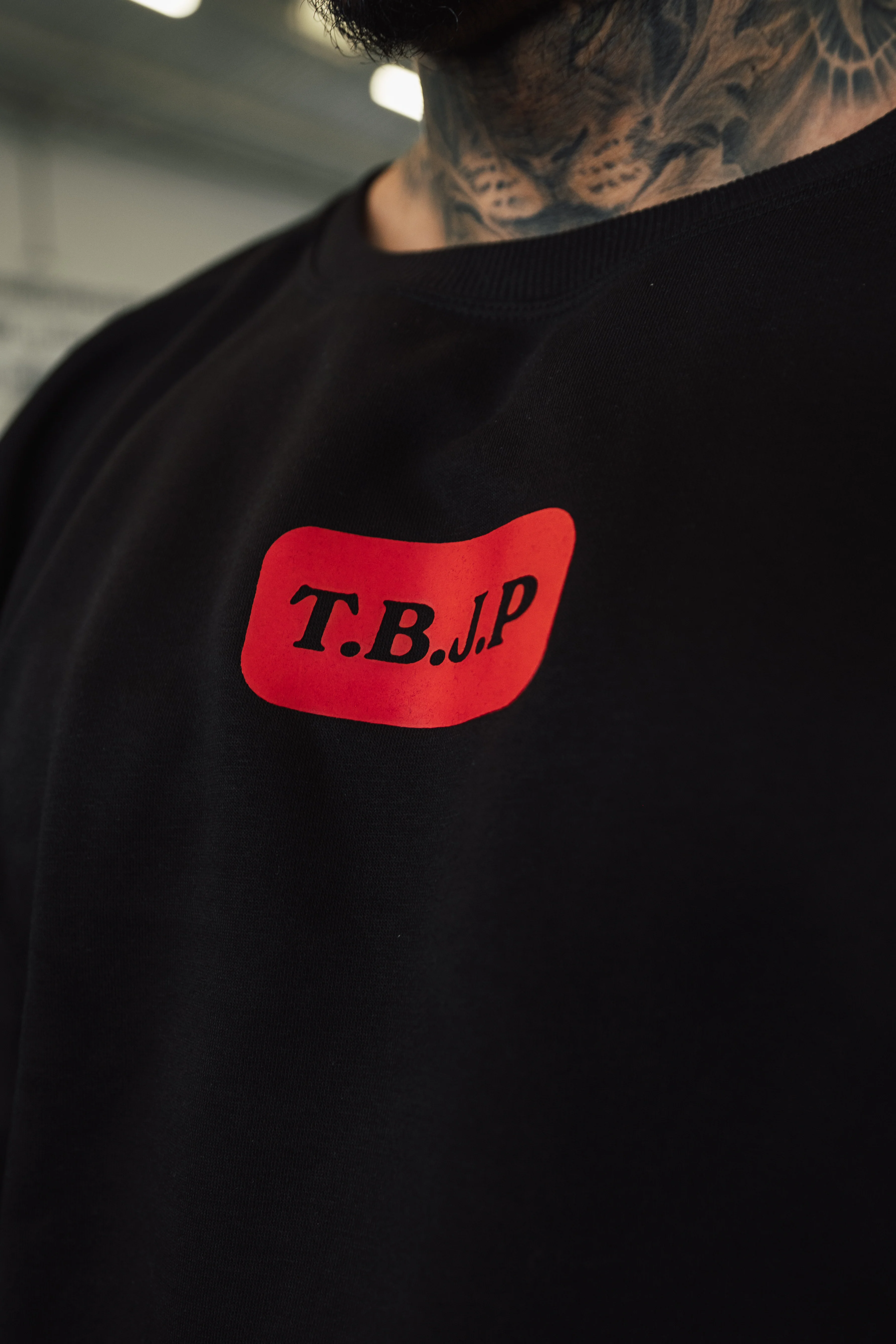 Hard Work Wins Sweater in Black - Image 2