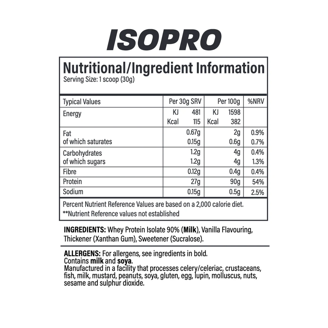 IsoPro 1 kg 33 servings - Image 7