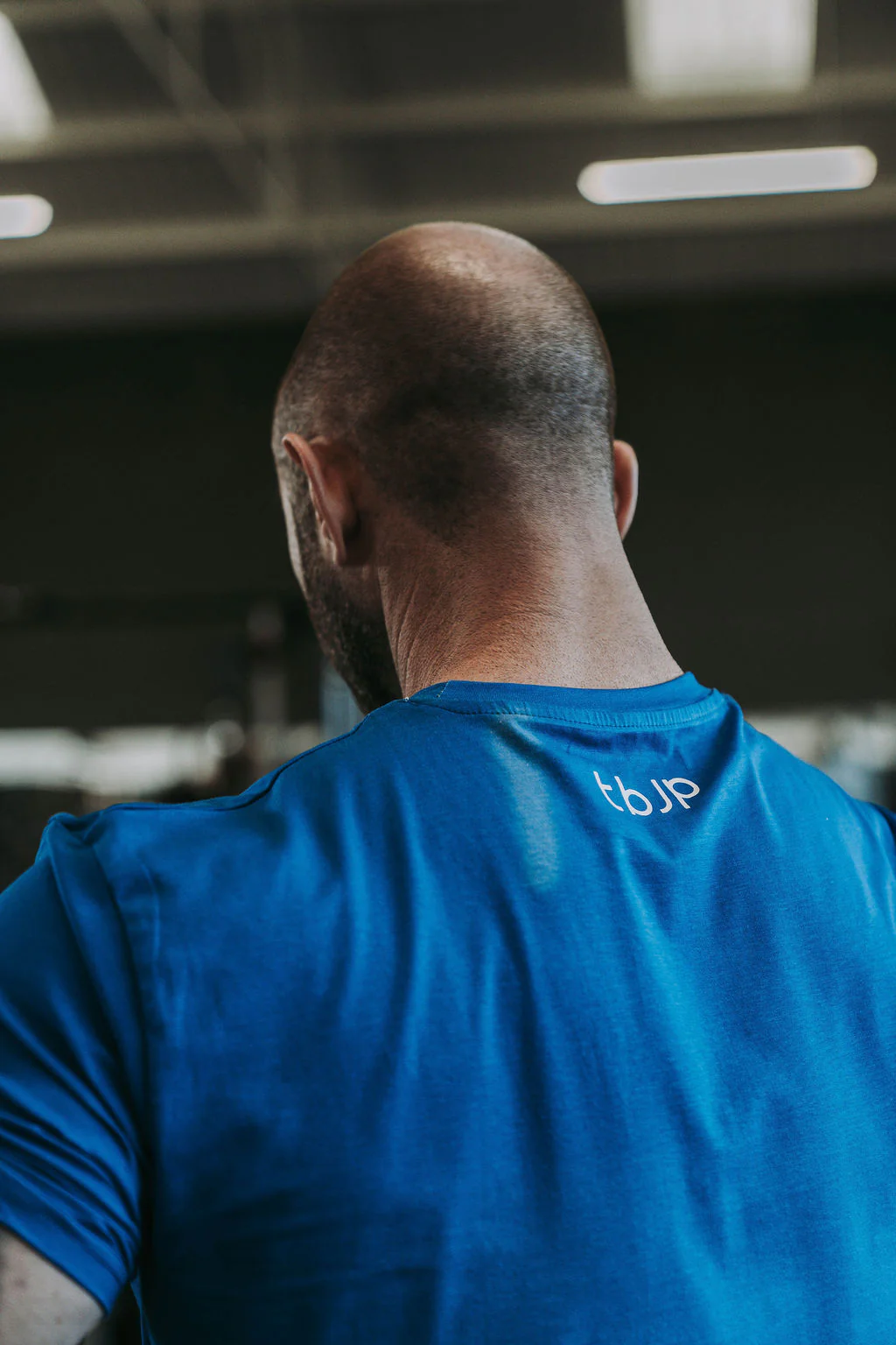 Ombre Tshirt in Blue - Image 3