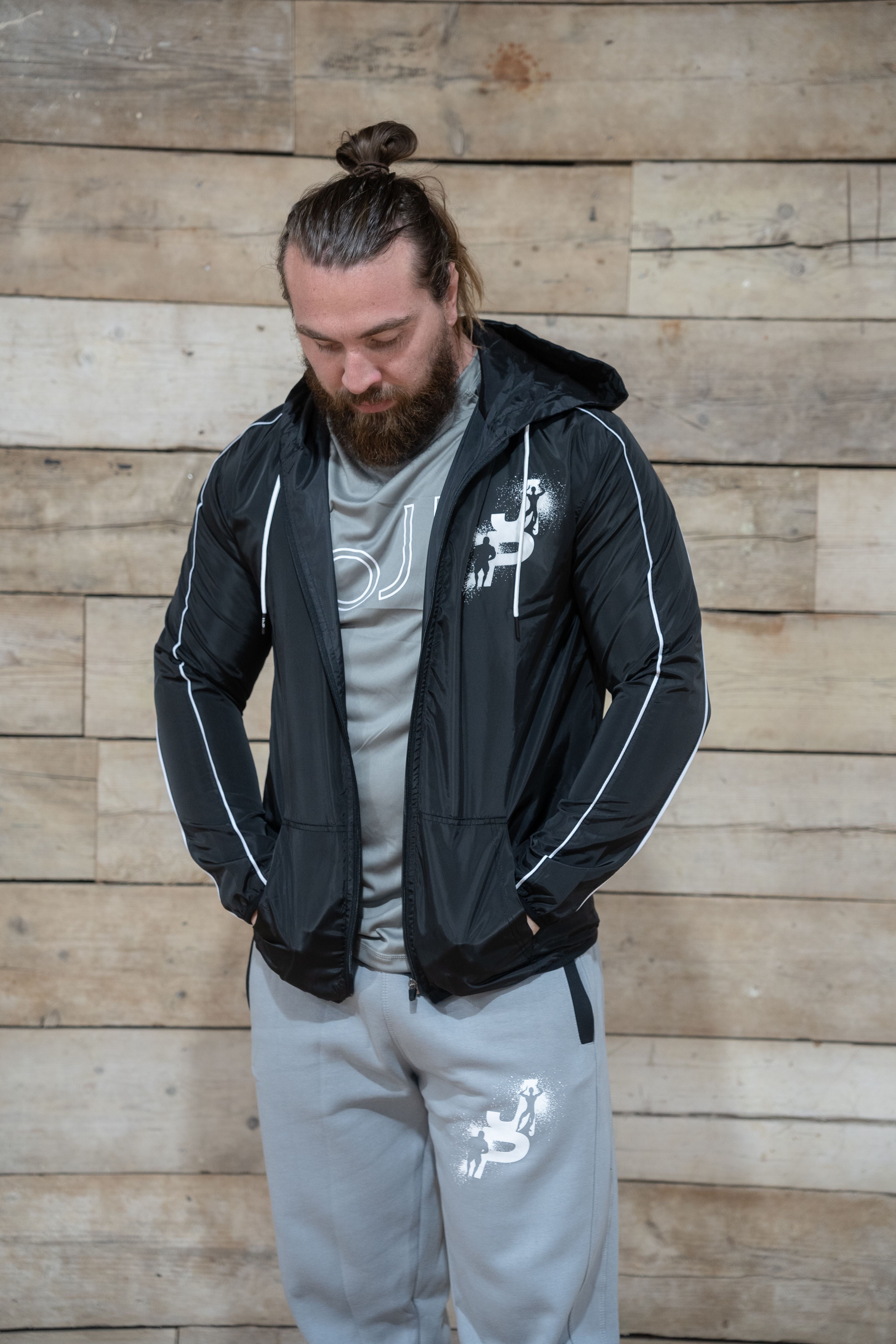 tbJP Rain Mac in Black - Image 4