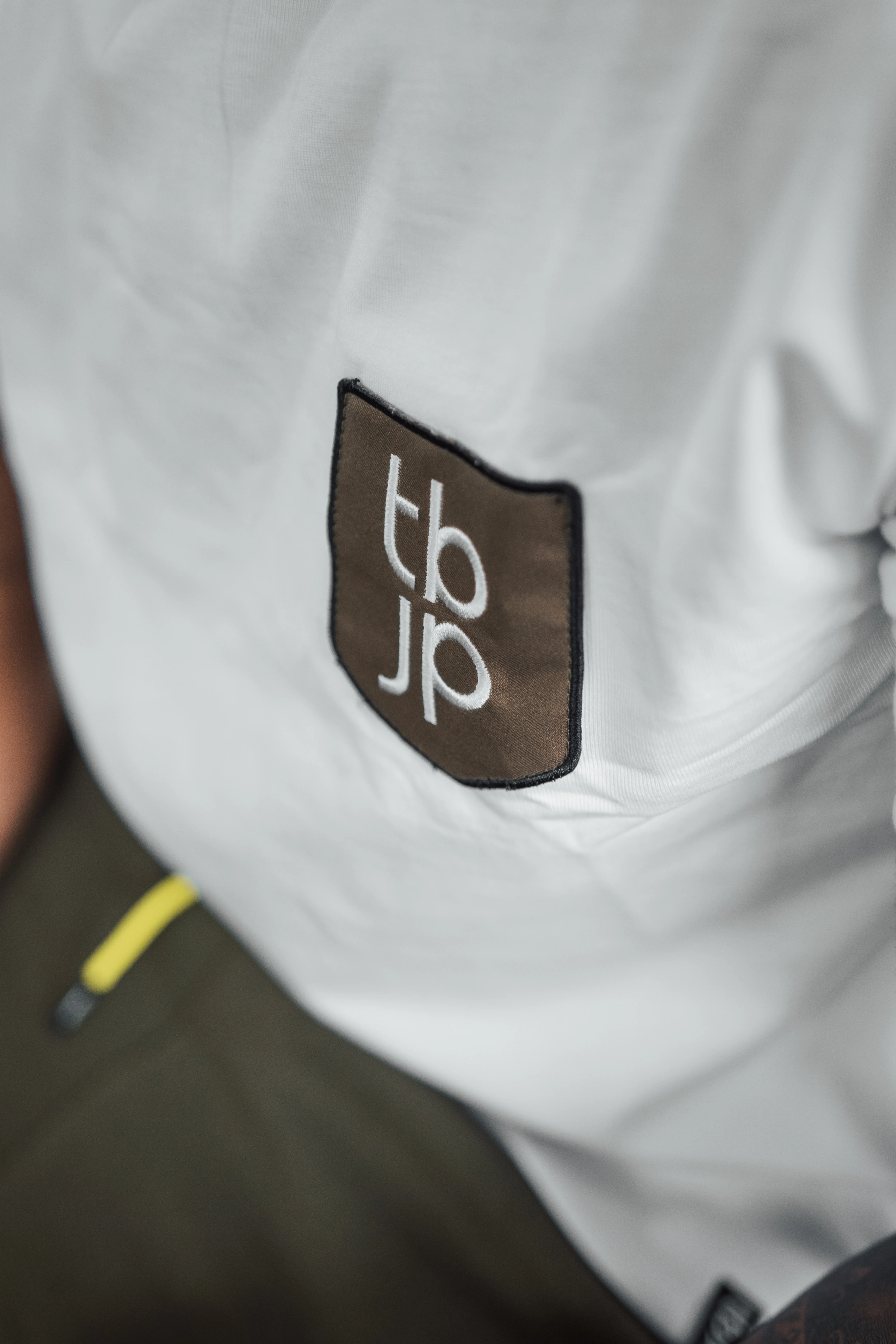 The Shield Tshirt in White - Image 3