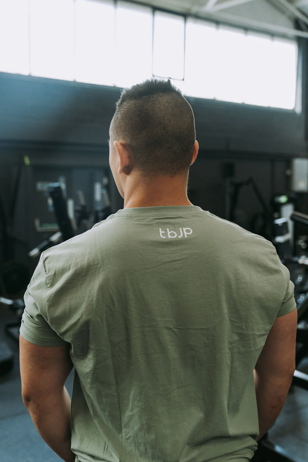 X Graphic Tshirt in Sage Green - Image 3